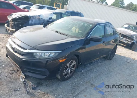 2016 Honda Civic Lx from USA, damaged, VIN 19XFC2F57GE080351